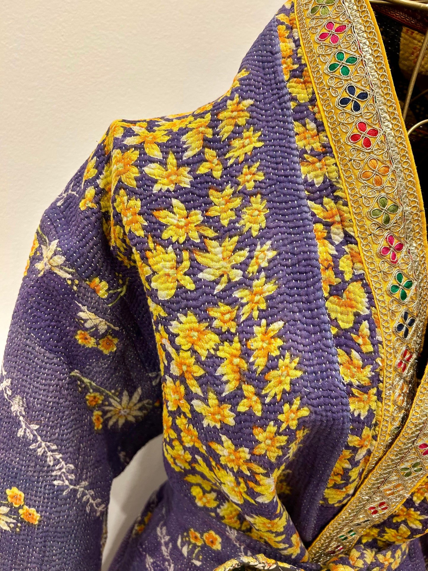 Manteau en Kantha