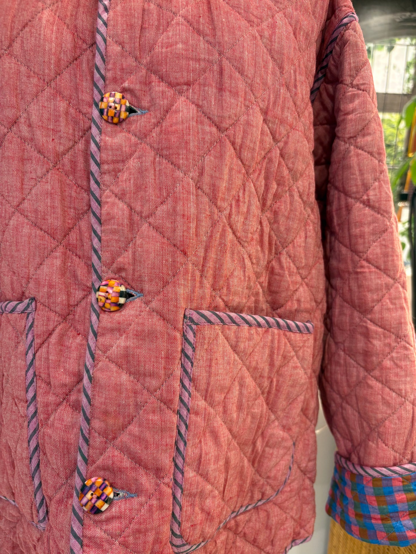 Veste matelassée en Khadi