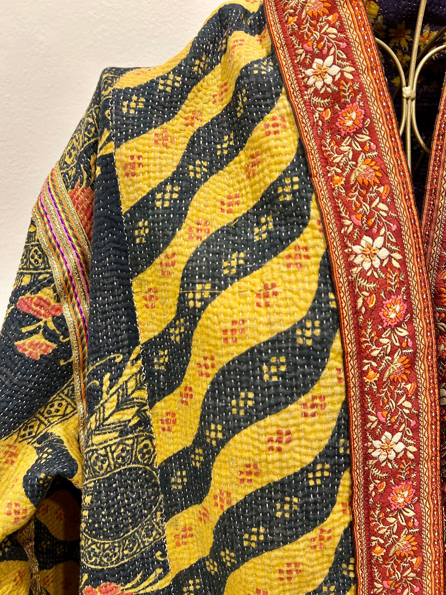 Manteau en Kantha