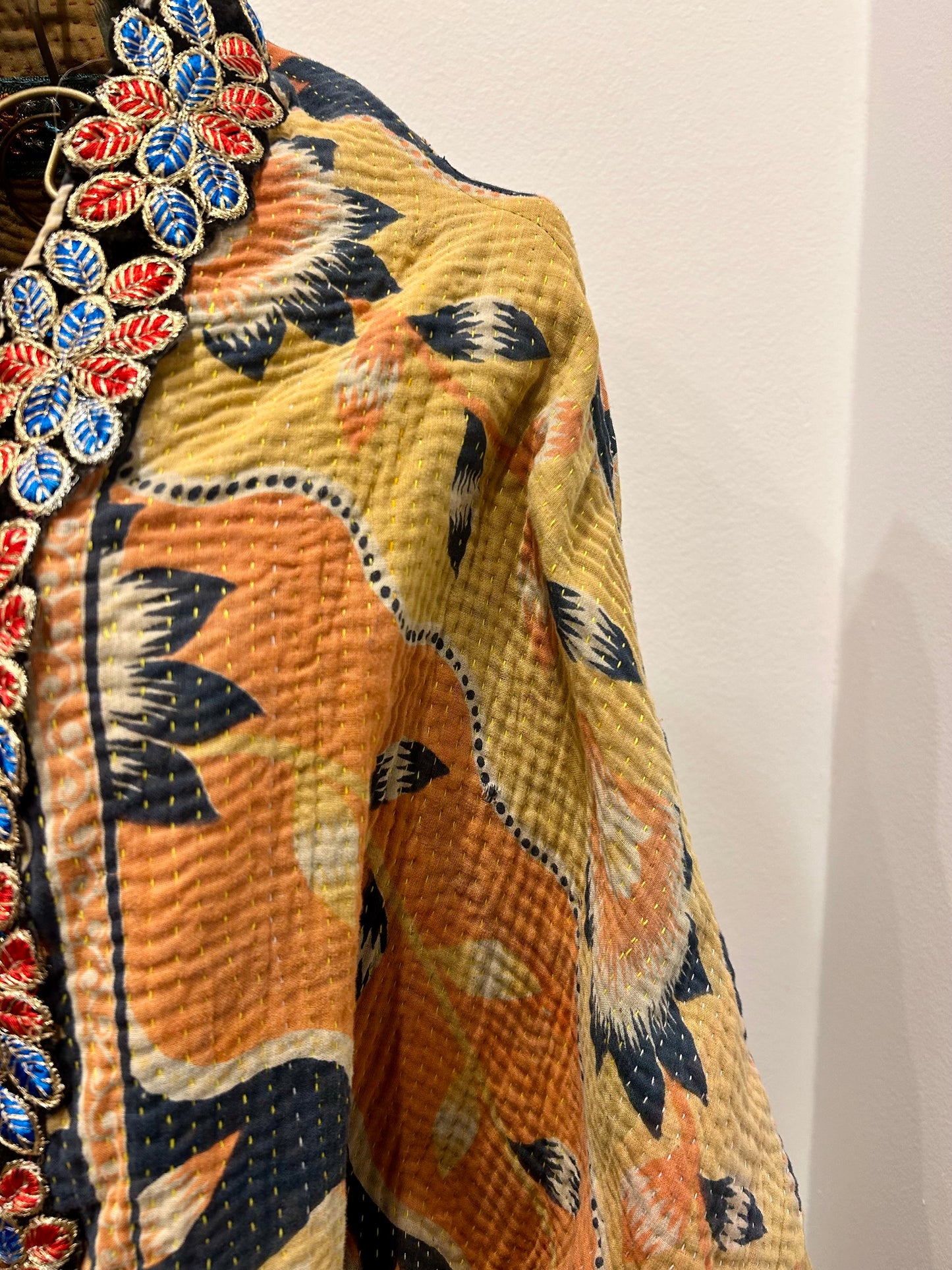 Manteau en Kantha