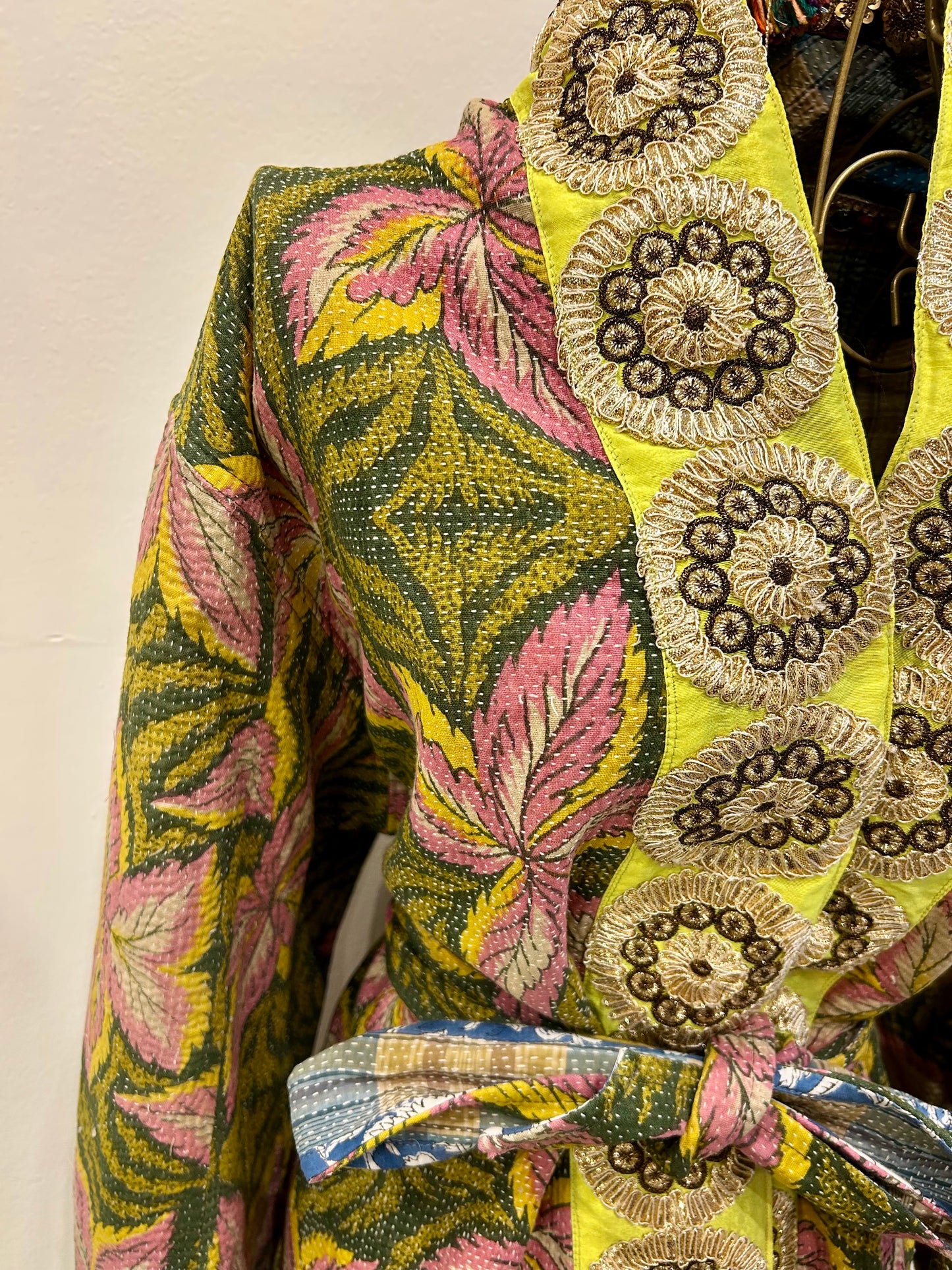 Manteau en Kantha