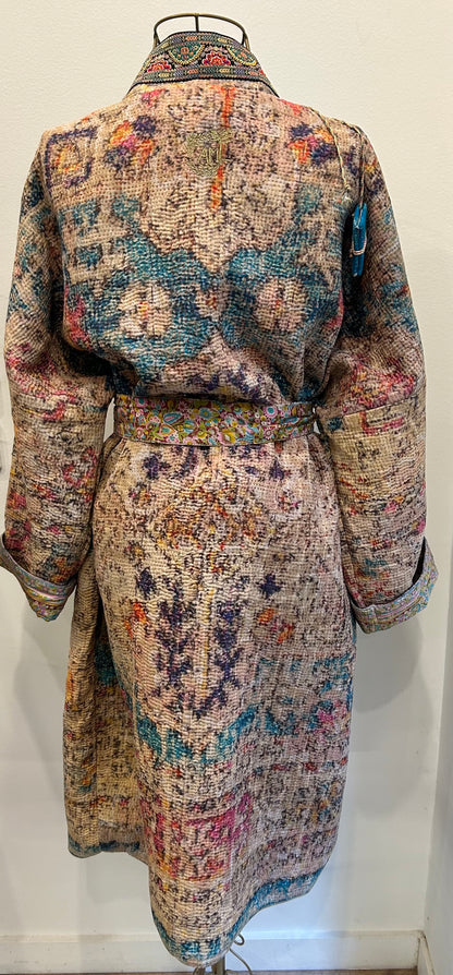 Manteau en Kantha