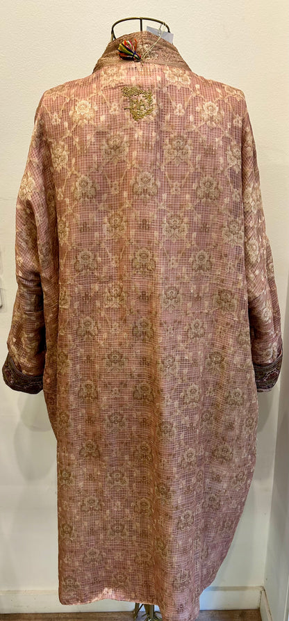 Manteau en Kantha