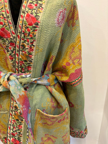 Veste en Kantha