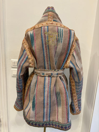 Veste en Kantha