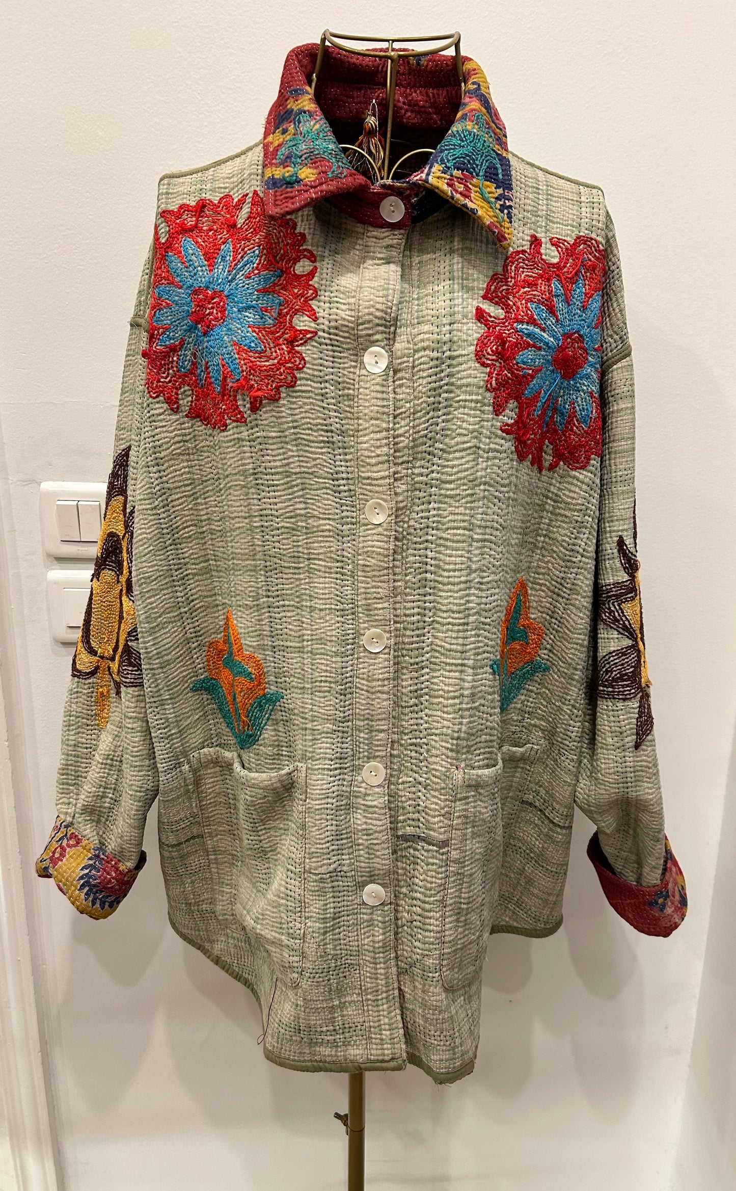 Chemise en Kantha