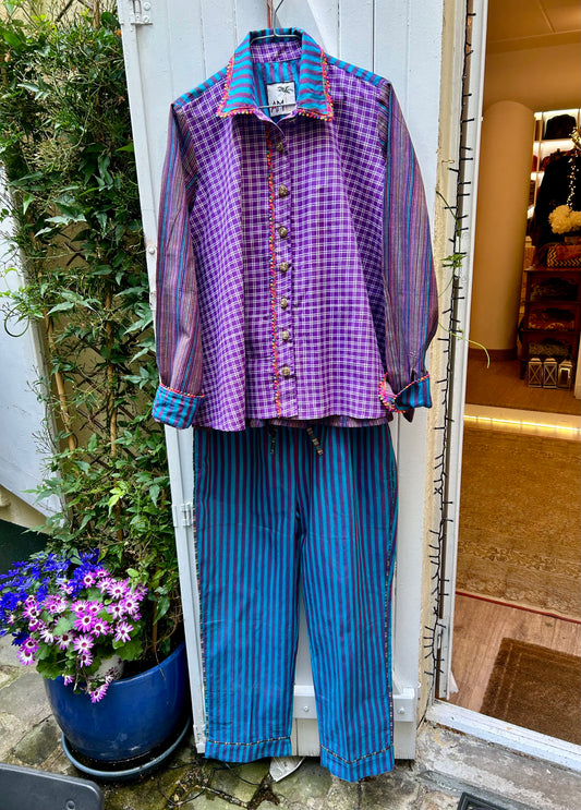 Pantalon en Khadi
