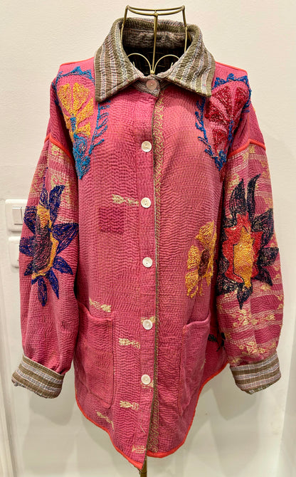 Chemise en Kantha