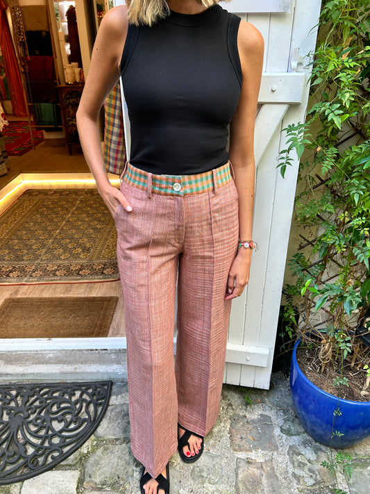 Pantalon en Khadi