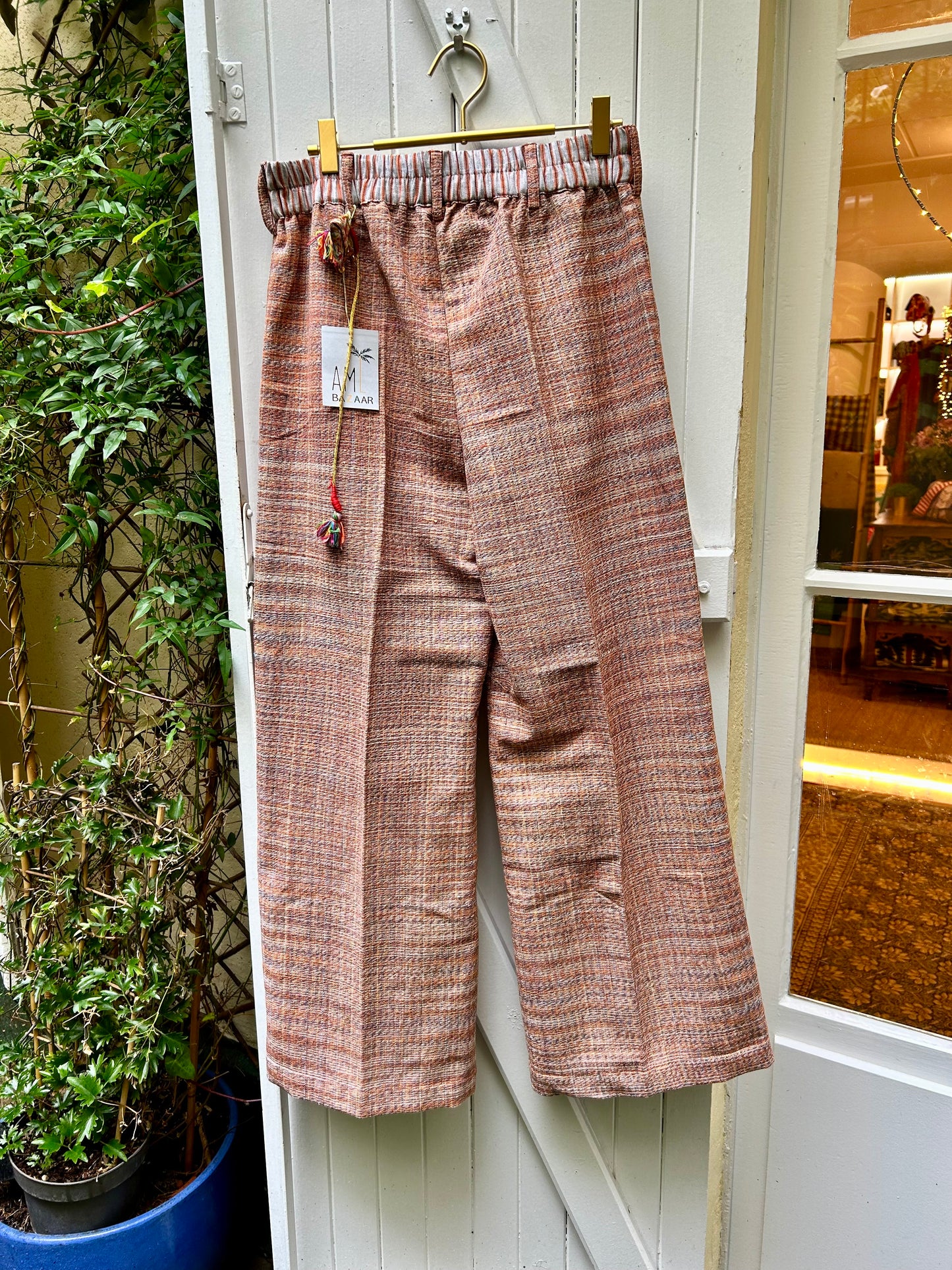 Pantalon en Khadi