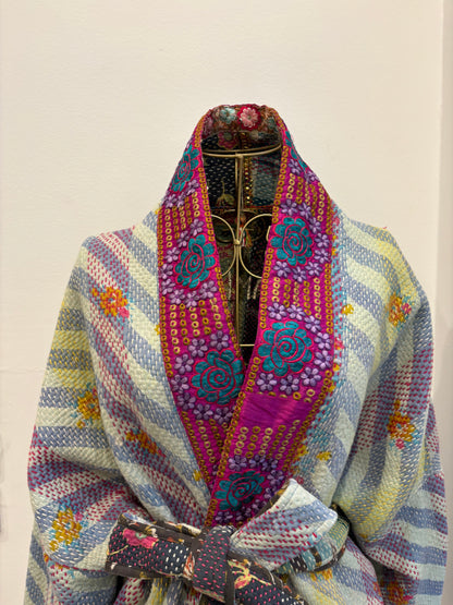 Veste en Kantha