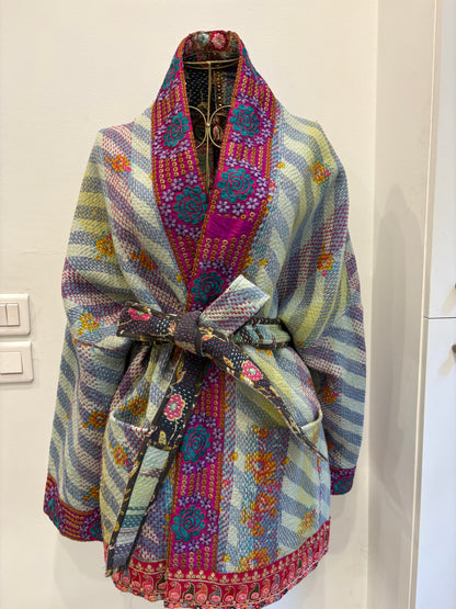 Veste en Kantha
