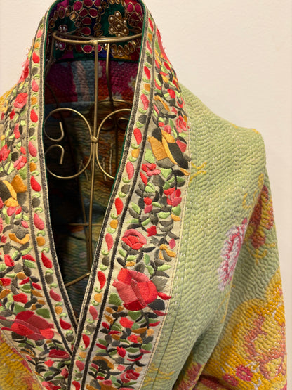 Veste en Kantha