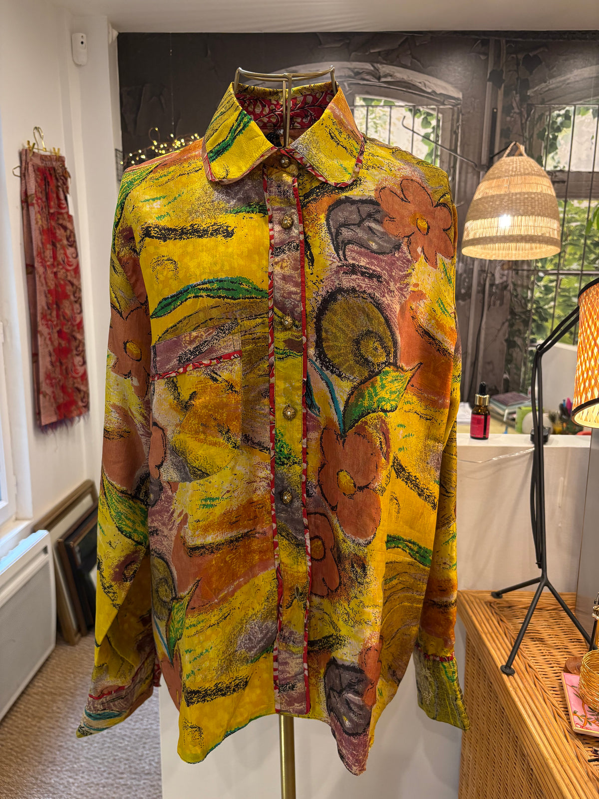 Chemise en soie