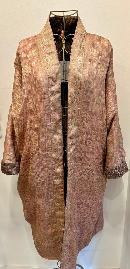 Manteau en Kantha