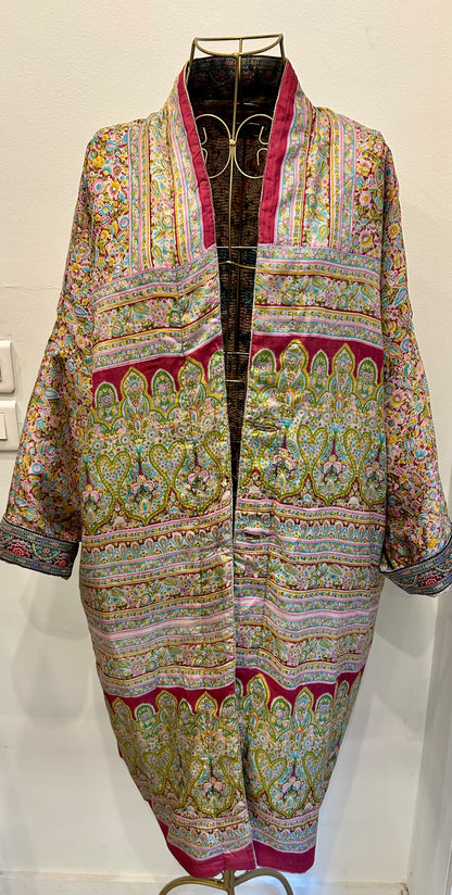 Manteau en Kantha