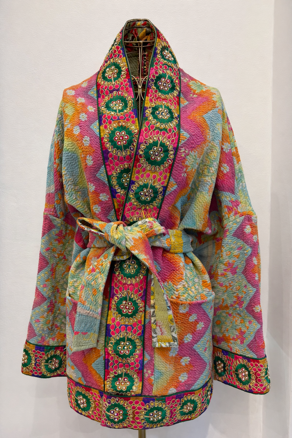 Veste en Kantha