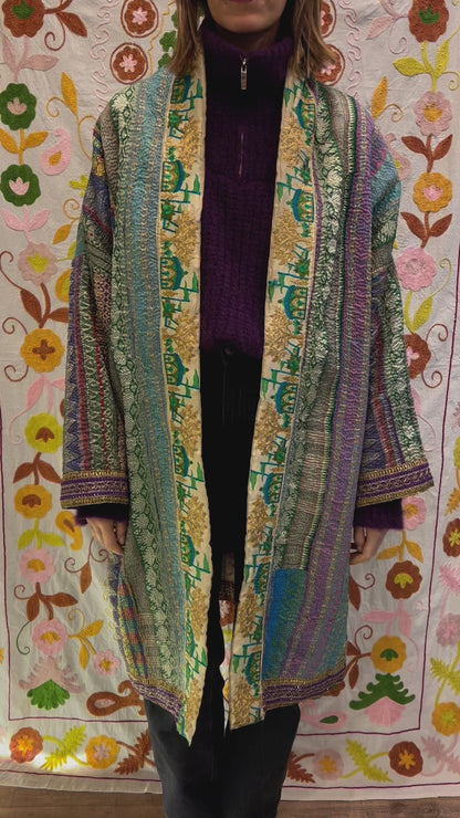 Kantha Coat